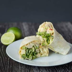 Chicken salad wrap