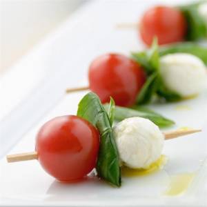 Pincho caprese