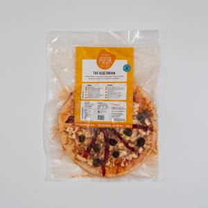 Veggie loaded frozen pizza - GF